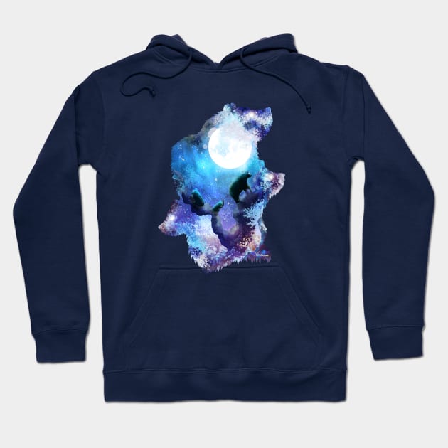 Moon Bears Hoodie by DVerissimo